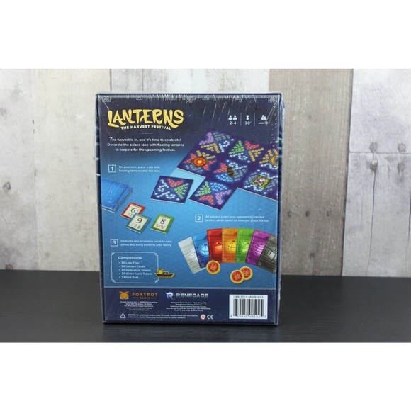 Renegade Lanterns: The Harvest Festival board game, new sealed, tile-laying - Picture 2 of 10